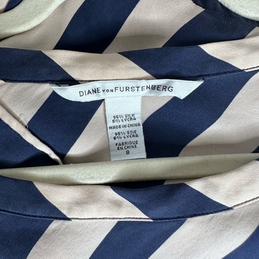 Diane von Furstenburg Striped Leron Dress - Picture 8 of 10